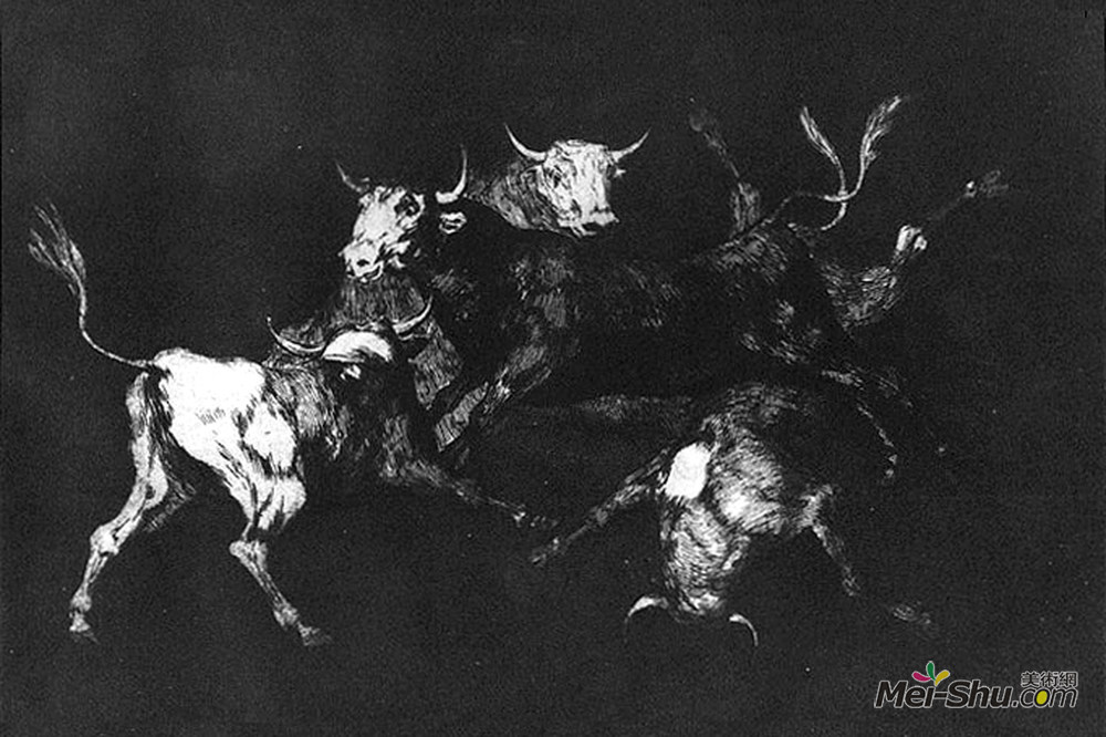 弗朗西斯科·戈雅(Francisco Goya)高清作品《富尔斯的愚蠢》