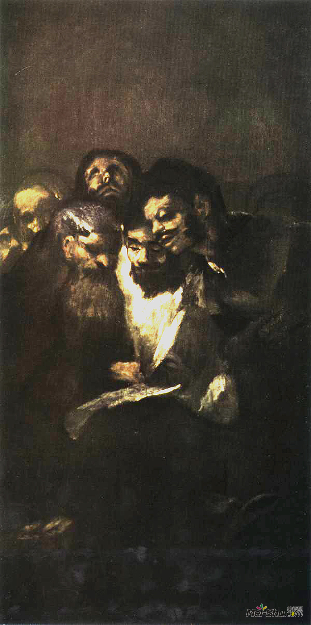 弗朗西斯科·戈雅(Francisco Goya)高清作品《男性阅读》