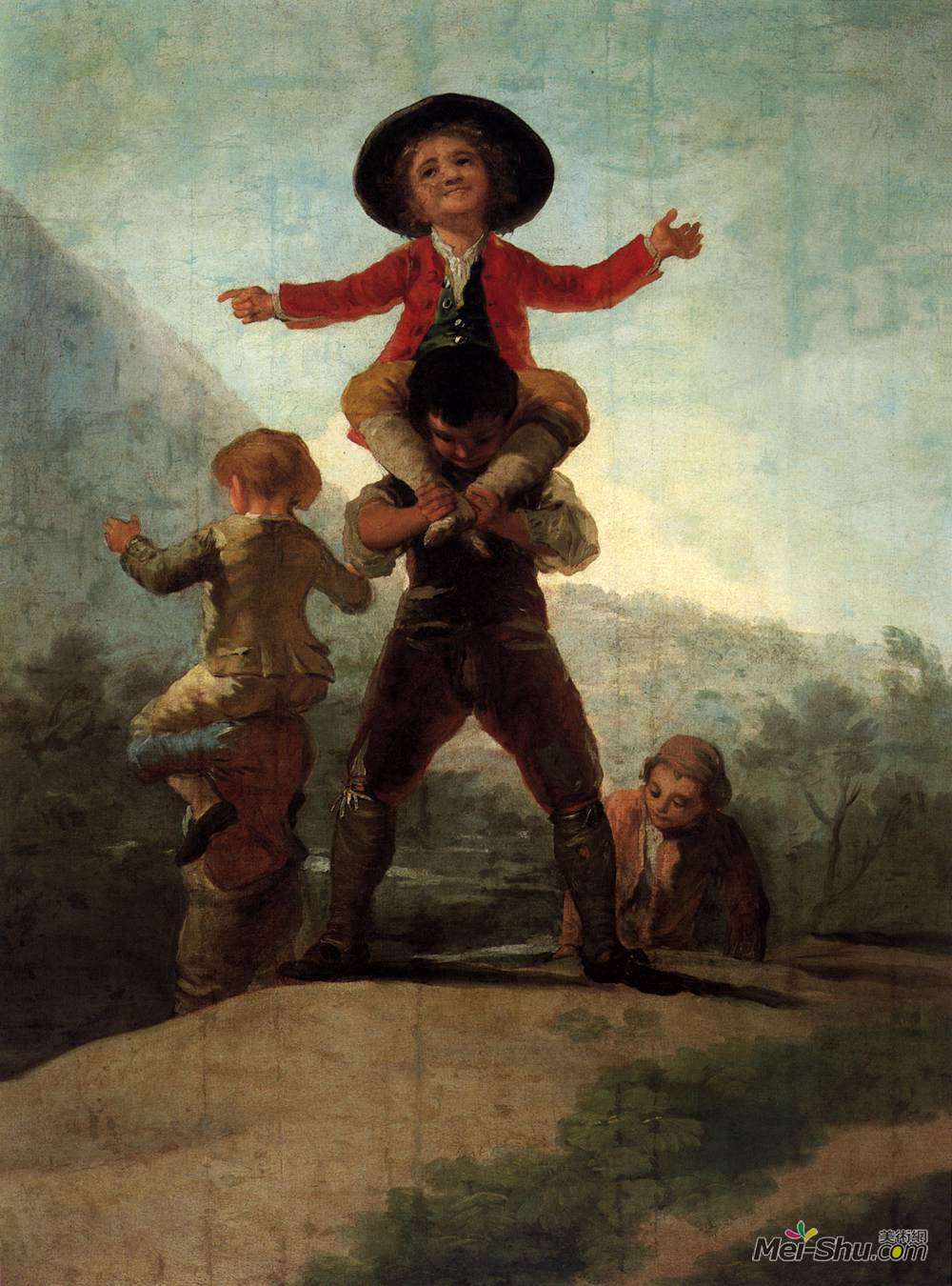 弗朗西斯科·戈雅(Francisco Goya)高清作品《巨人队比赛》