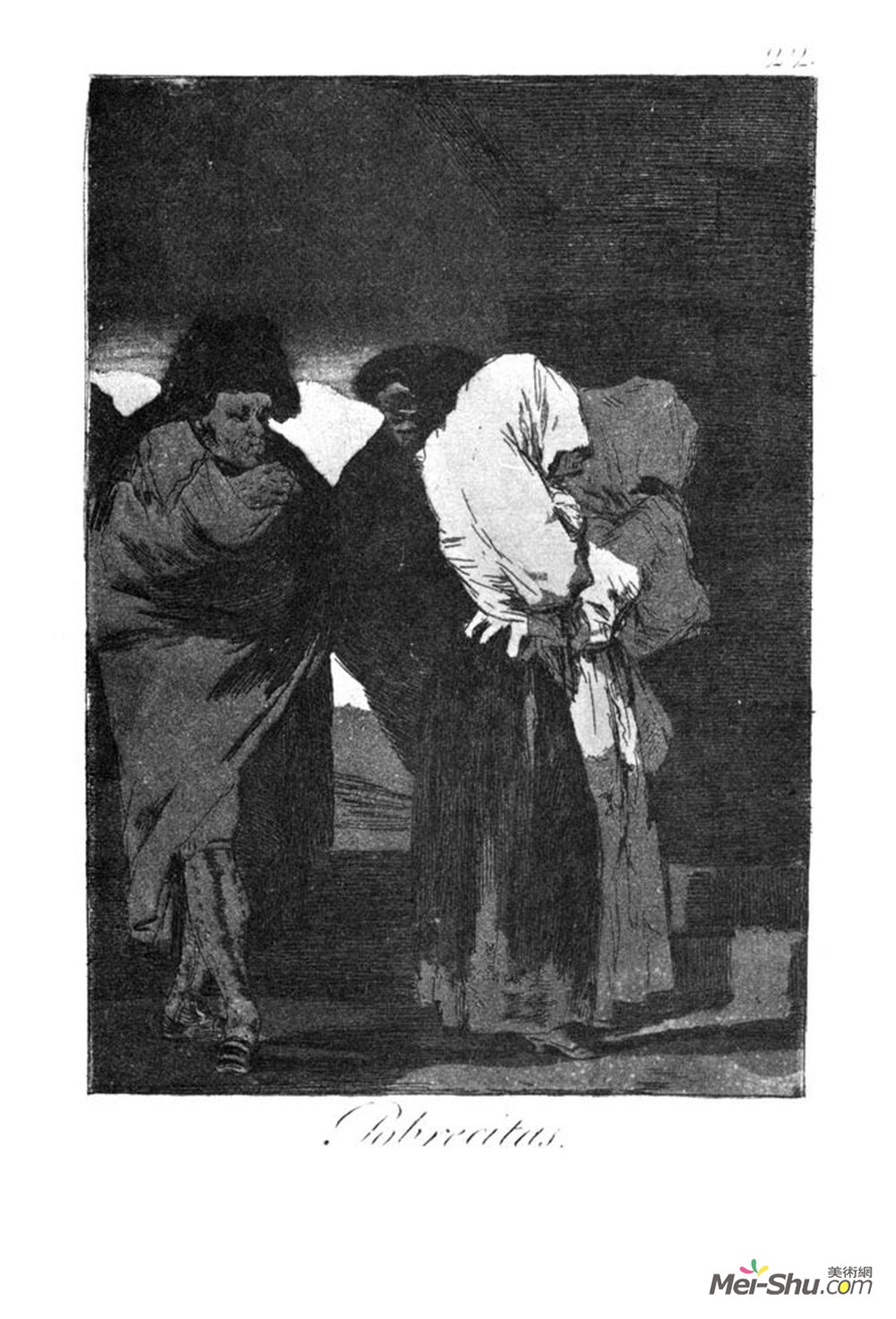 弗朗西斯科·戈雅(Francisco Goya)高清作品《可怜的小女孩！》