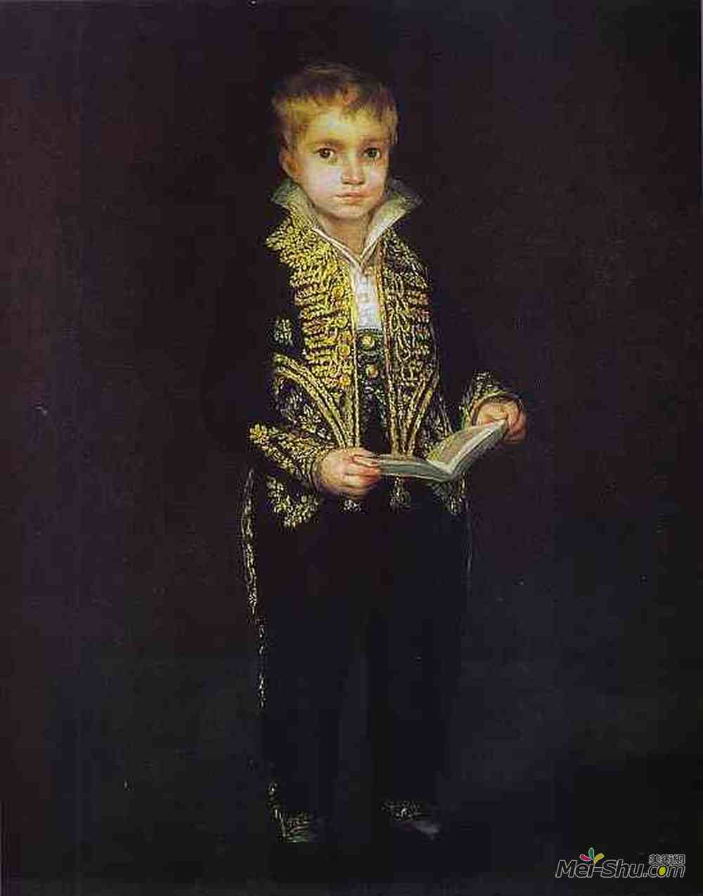 弗朗西斯科·戈雅(Francisco Goya)高清作品《Portrait of Victor Guye》