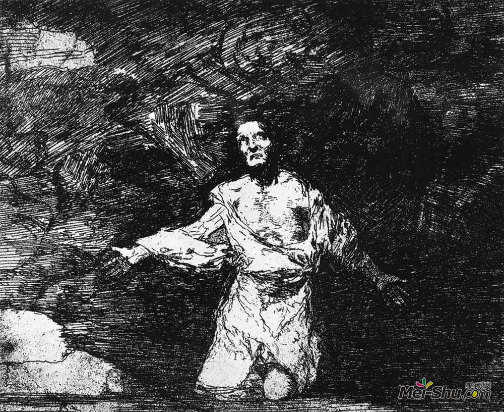 弗朗西斯科·戈雅(Francisco Goya)高清作品《悲伤的预兆》