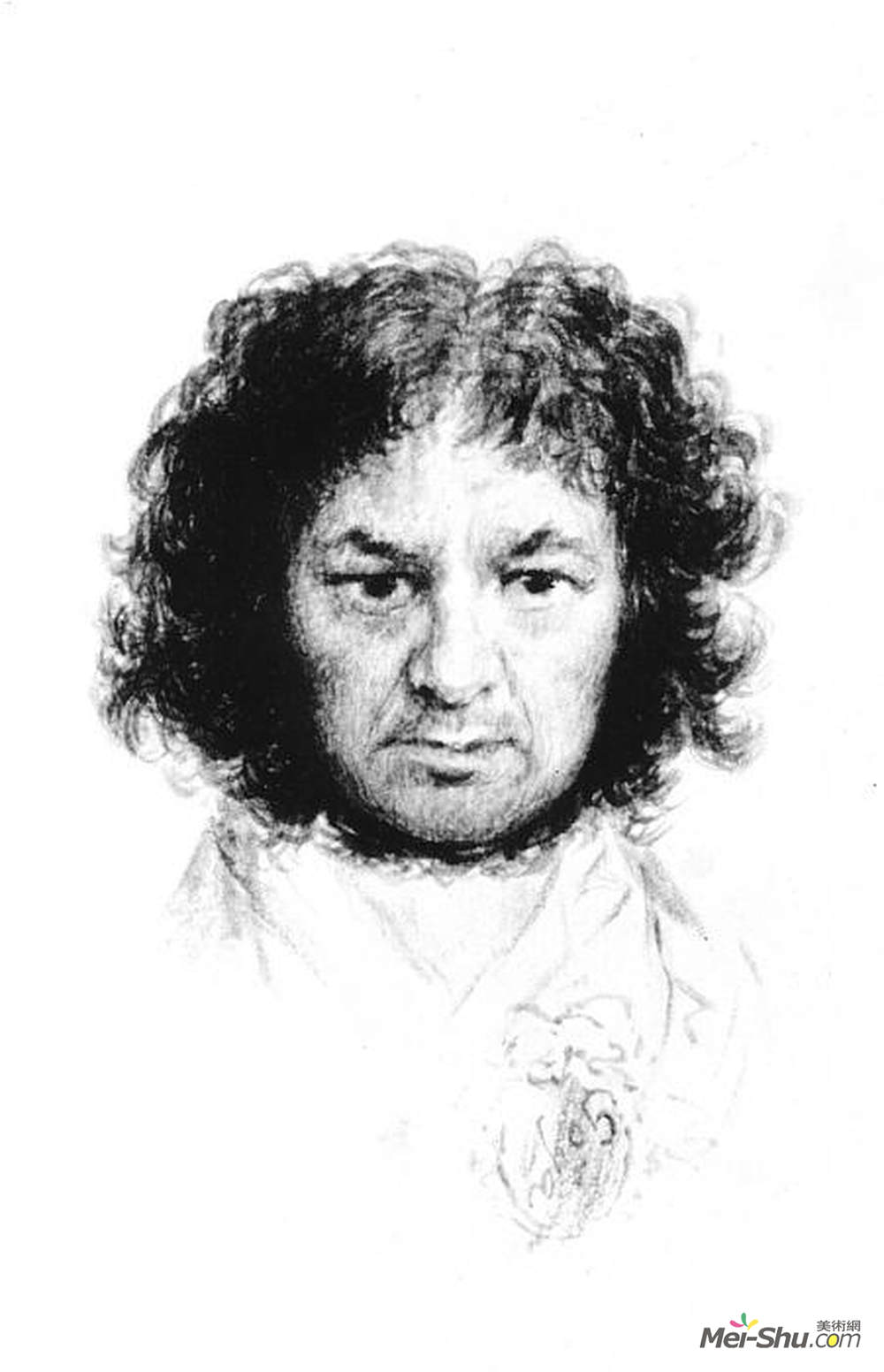 弗朗西斯科·戈雅(Francisco Goya)高清作品《自画像》