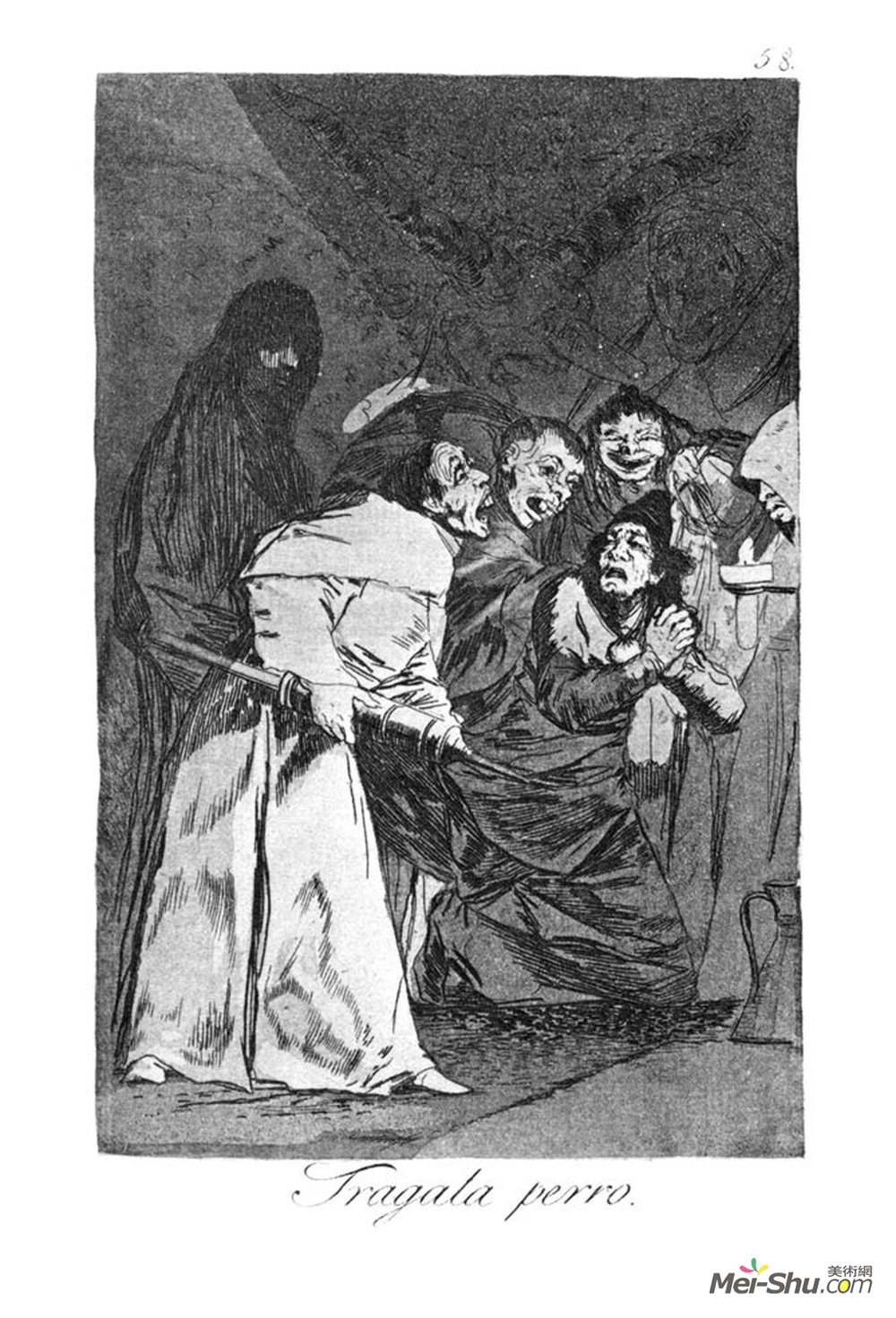 弗朗西斯科·戈雅(Francisco Goya)高清作品《吞下它，狗》