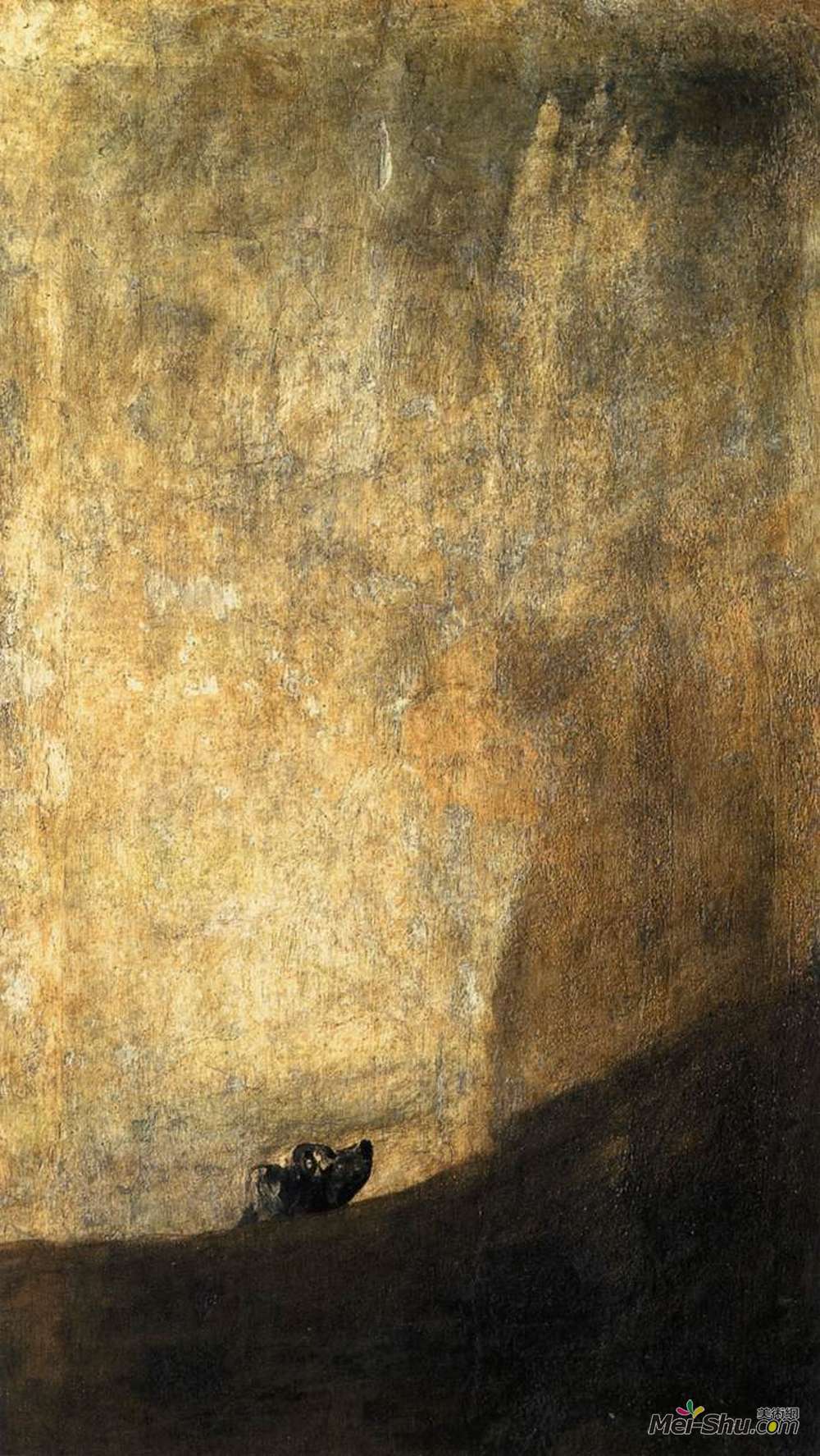 弗朗西斯科·戈雅(Francisco Goya)高清作品《狗》