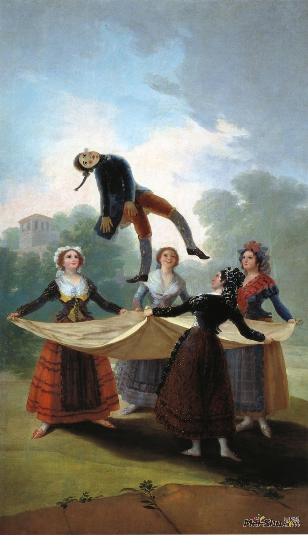 弗朗西斯科·戈雅(Francisco Goya)高清作品《稻草人体模型》