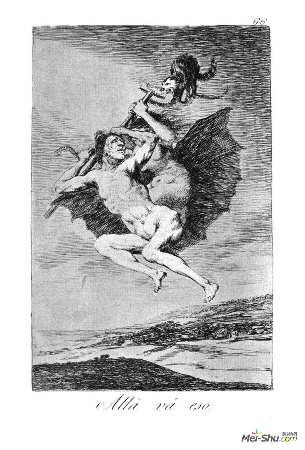 弗朗西斯科·戈雅(Francisco Goya)高清作品《它去了》