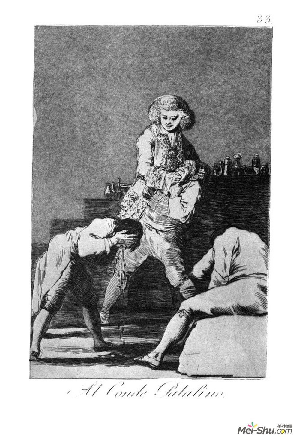 弗朗西斯科·戈雅(Francisco Goya)高清作品《帕拉廷伯爵》