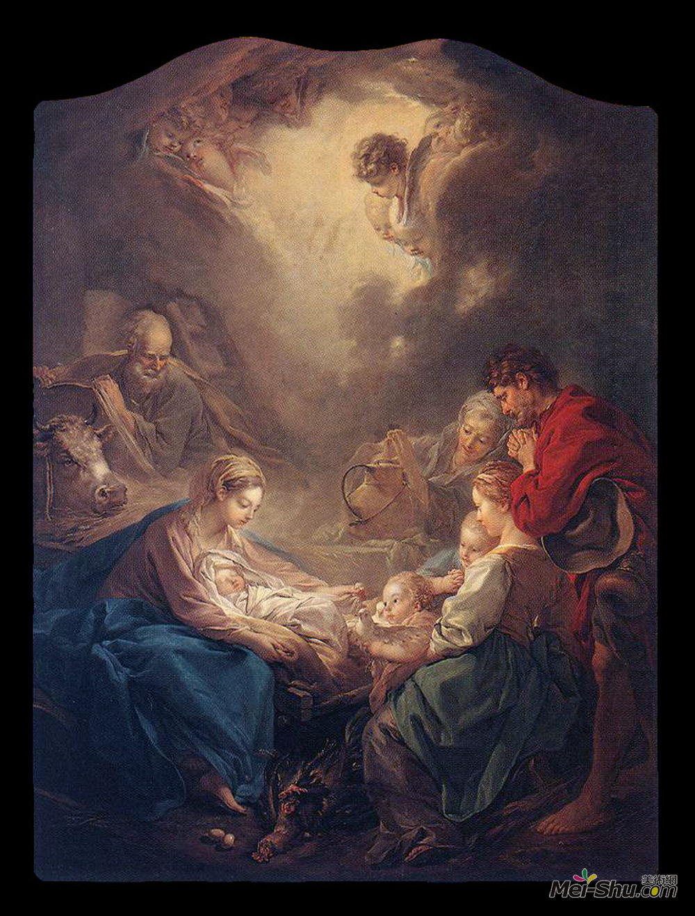 弗朗索瓦·布歇(Francois Boucher)高清作品《世界之光》