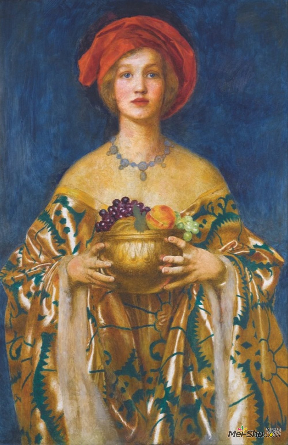 弗兰克·卡多根·考伯(Frank Cadogan Cowper)高清作品《金碗》