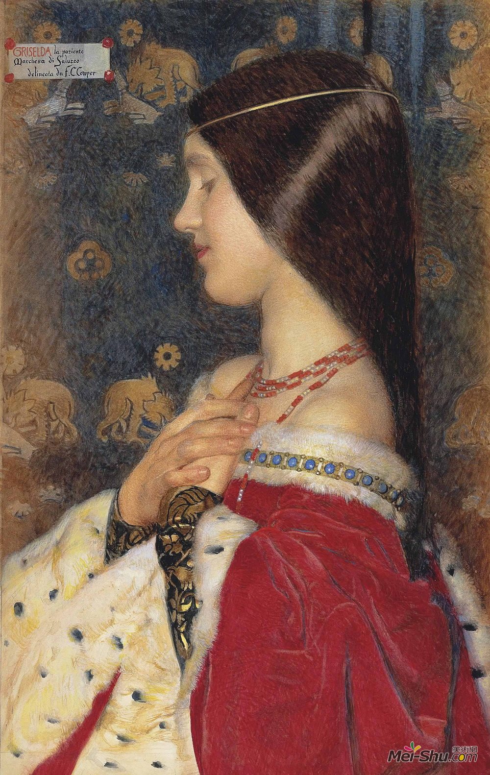 弗兰克·卡多根·考伯(Frank Cadogan Cowper)高清作品《格雷塞尔达病患》