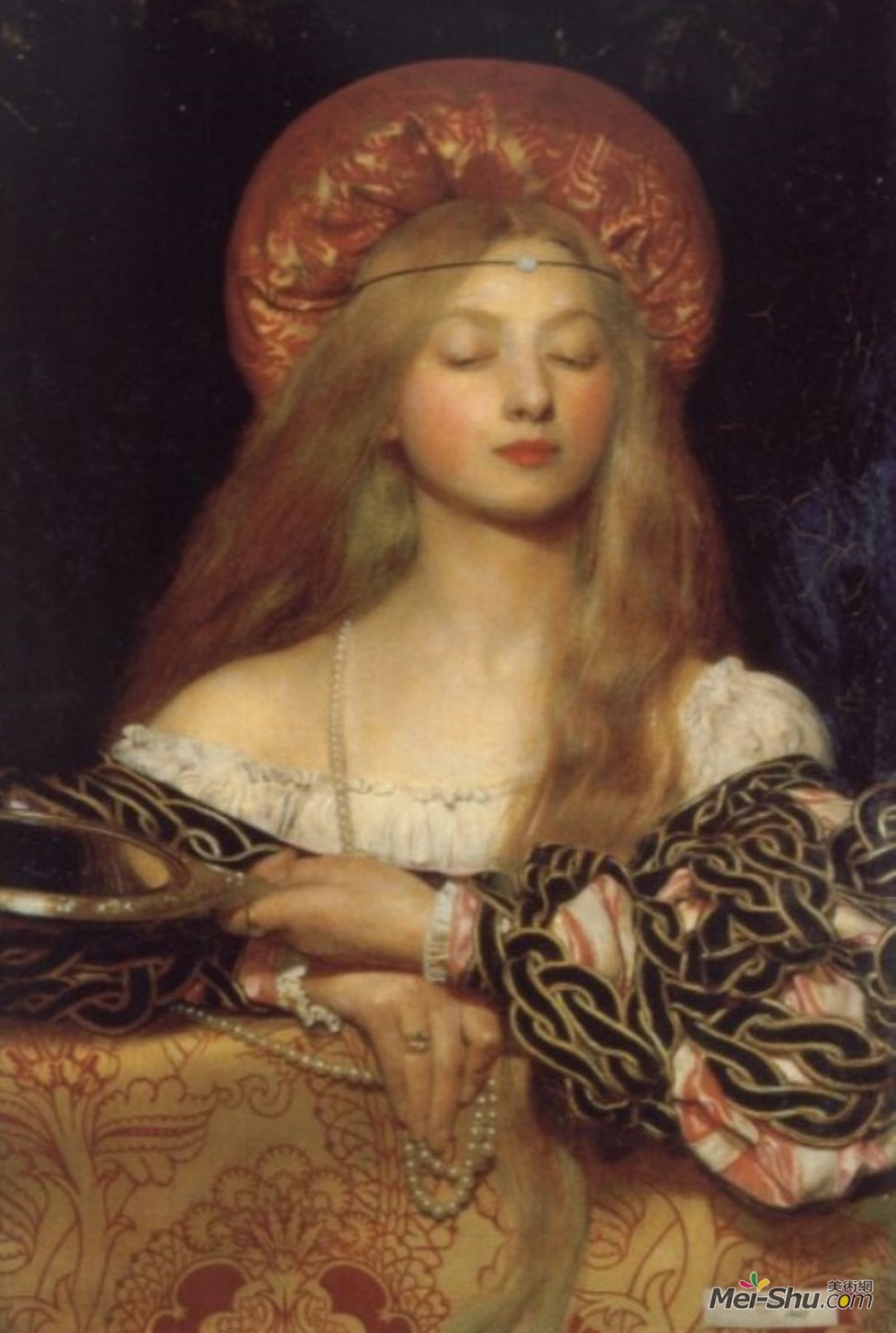 弗兰克·卡多根·考伯(Frank Cadogan Cowper)高清作品《虚荣》