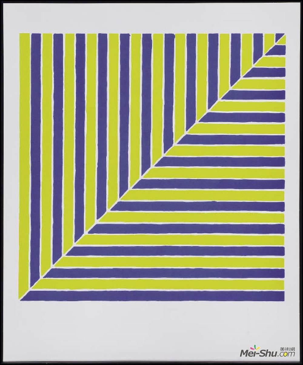 弗兰克·斯特拉(Frank Stella)高清作品《无题》