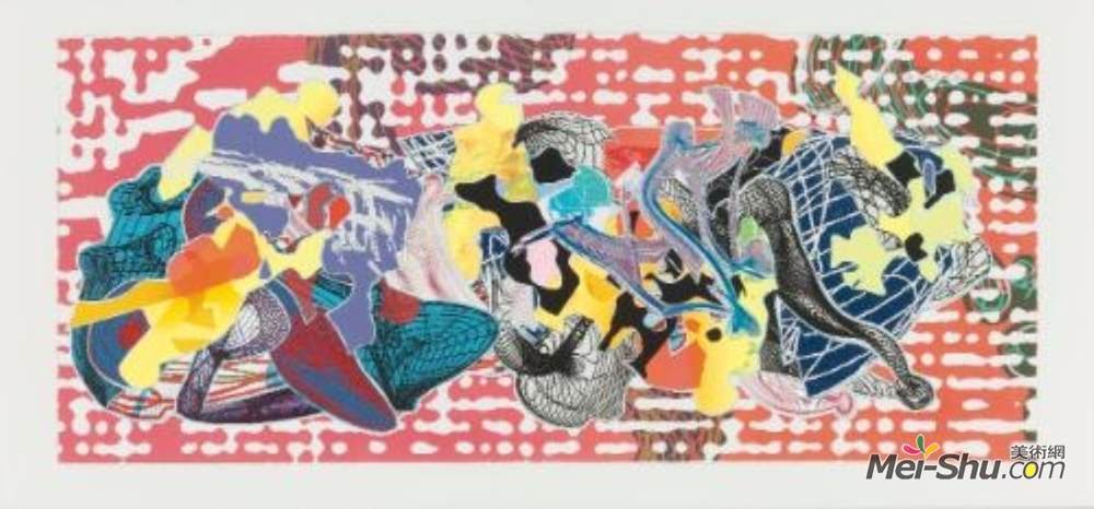 弗兰克·斯特拉(Frank Stella)高清作品《利皮蒂娜》