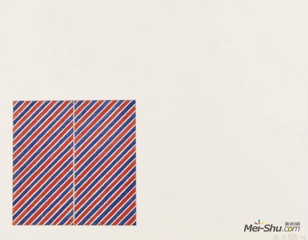 弗兰克·斯特拉(Frank Stella)高清作品《铁原三世》