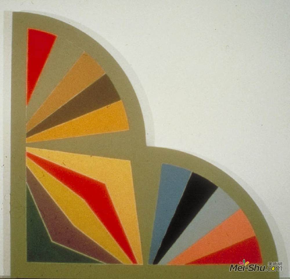 弗兰克·斯特拉(Frank Stella)高清作品《萨布拉三世》