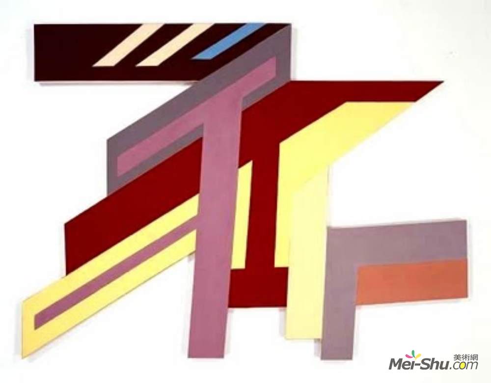 弗兰克·斯特拉(Frank Stella)高清作品《Michapol I》