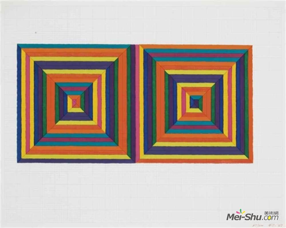 弗兰克·斯特拉(Frank Stella)高清作品《花花公子》