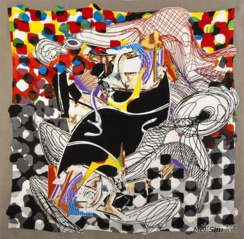 弗兰克·斯特拉(Frank Stella)高清作品《鲸鱼表》
