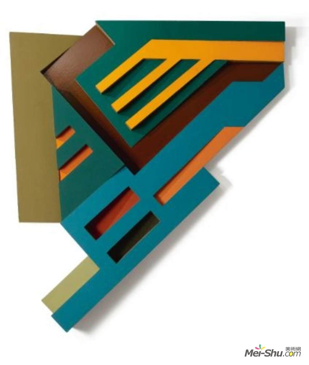 弗兰克·斯特拉(Frank Stella)高清作品《奥尔基尼基三世》