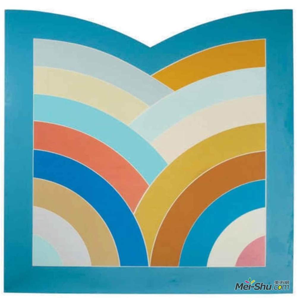 弗兰克·斯特拉(Frank Stella)高清作品《Metropolitan Museum 'M'》