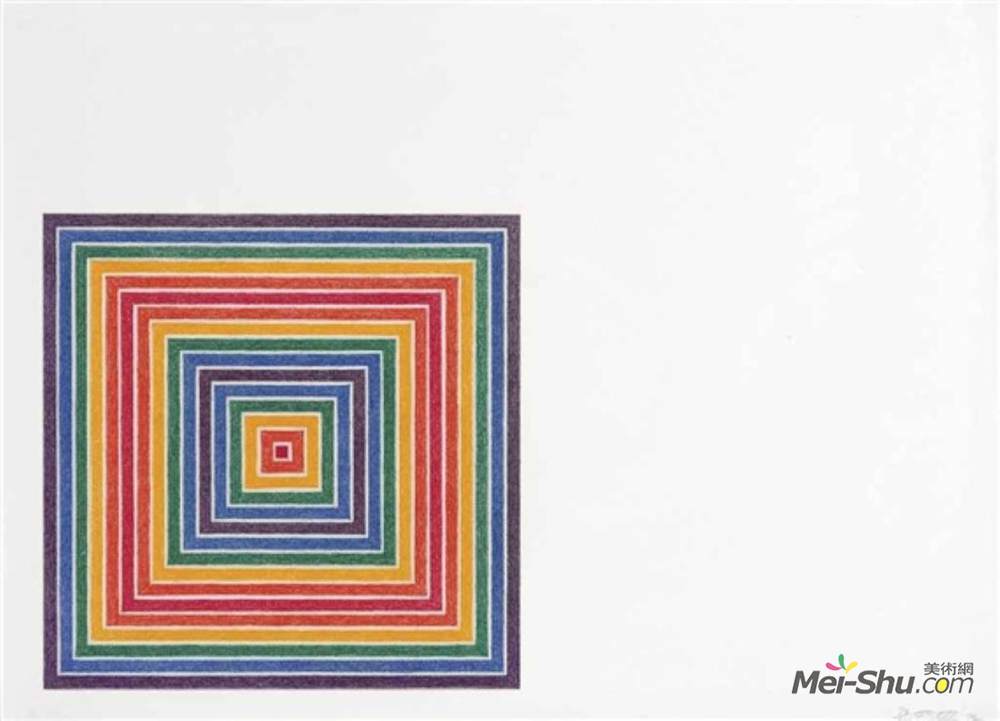 弗兰克·斯特拉(Frank Stella)高清作品《洪都拉斯彩票公司》