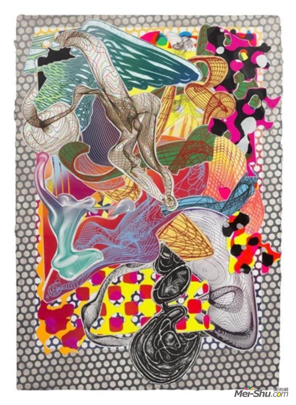 弗兰克·斯特拉(Frank Stella)高清作品《里亚拉罗》