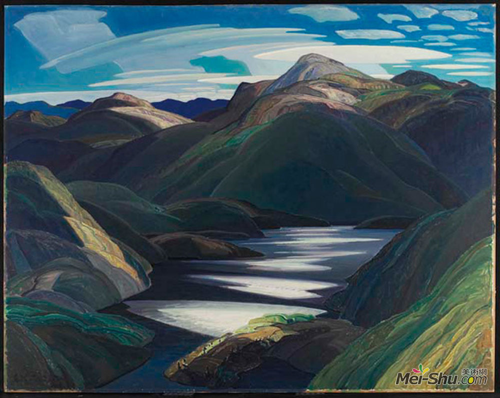 富兰克林·卡迈克尔(Franklin Carmichael)高清作品《光与影》
