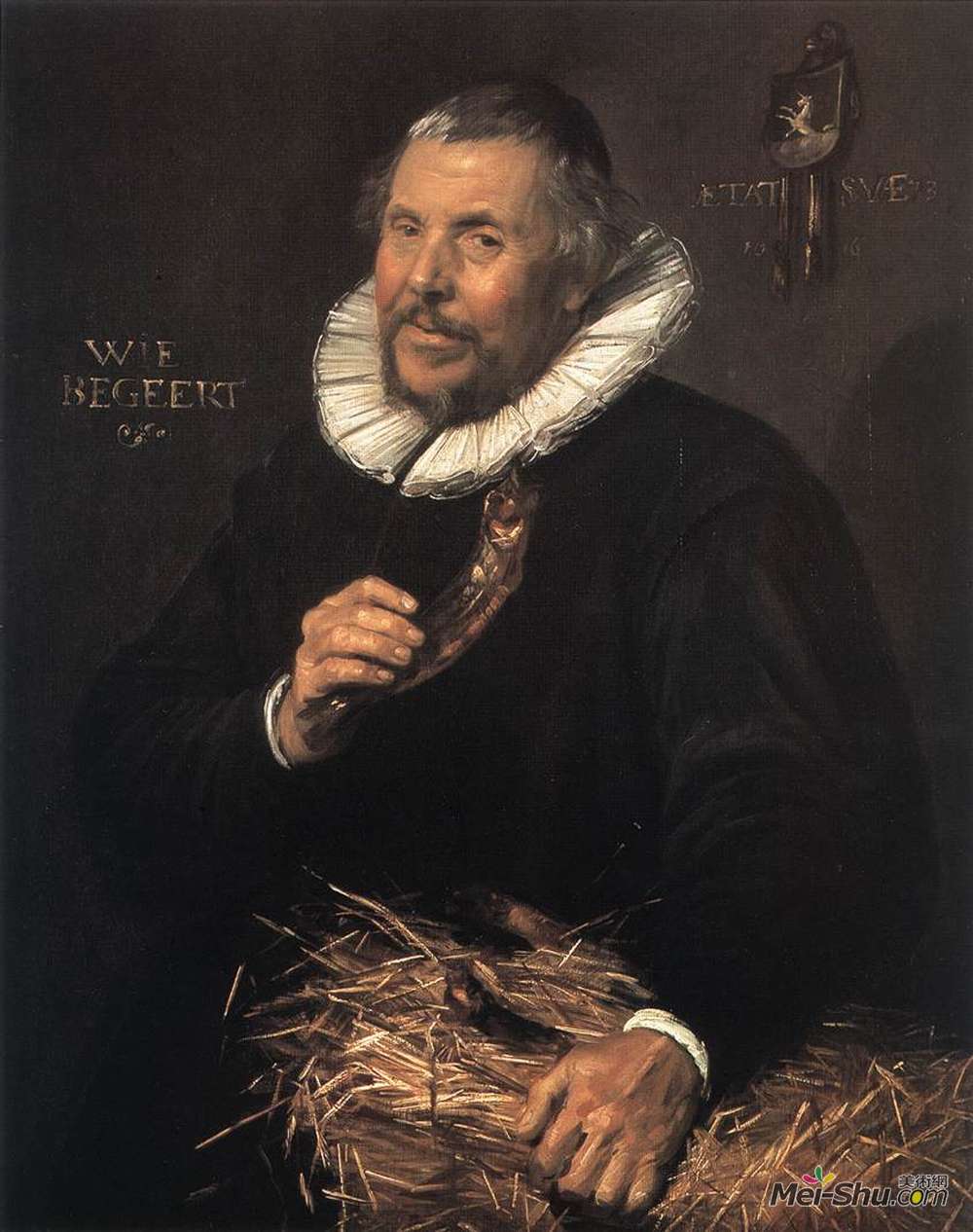 范德莫尔施》弗朗斯·哈尔斯(frans hals)高清作品欣赏