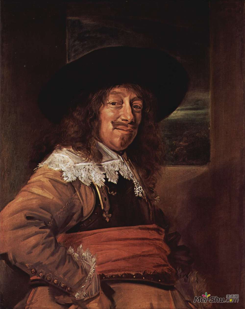 《哈勒姆公民卫队成员肖像》弗朗斯·哈尔斯(frans hals)高清作品欣赏