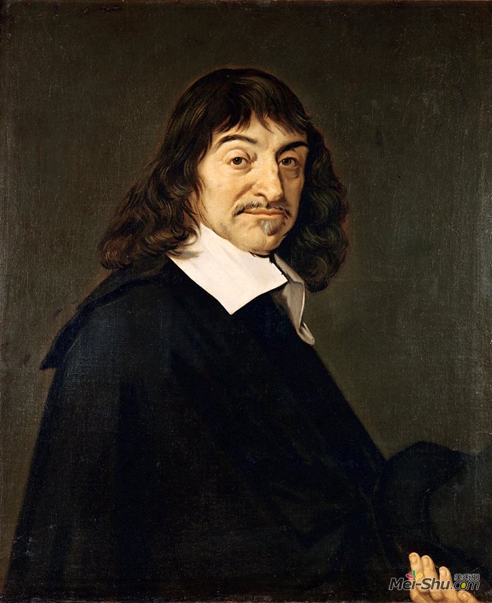 弗朗斯·哈尔斯(Frans Hals)高清作品《勒内·笛卡尔画像》