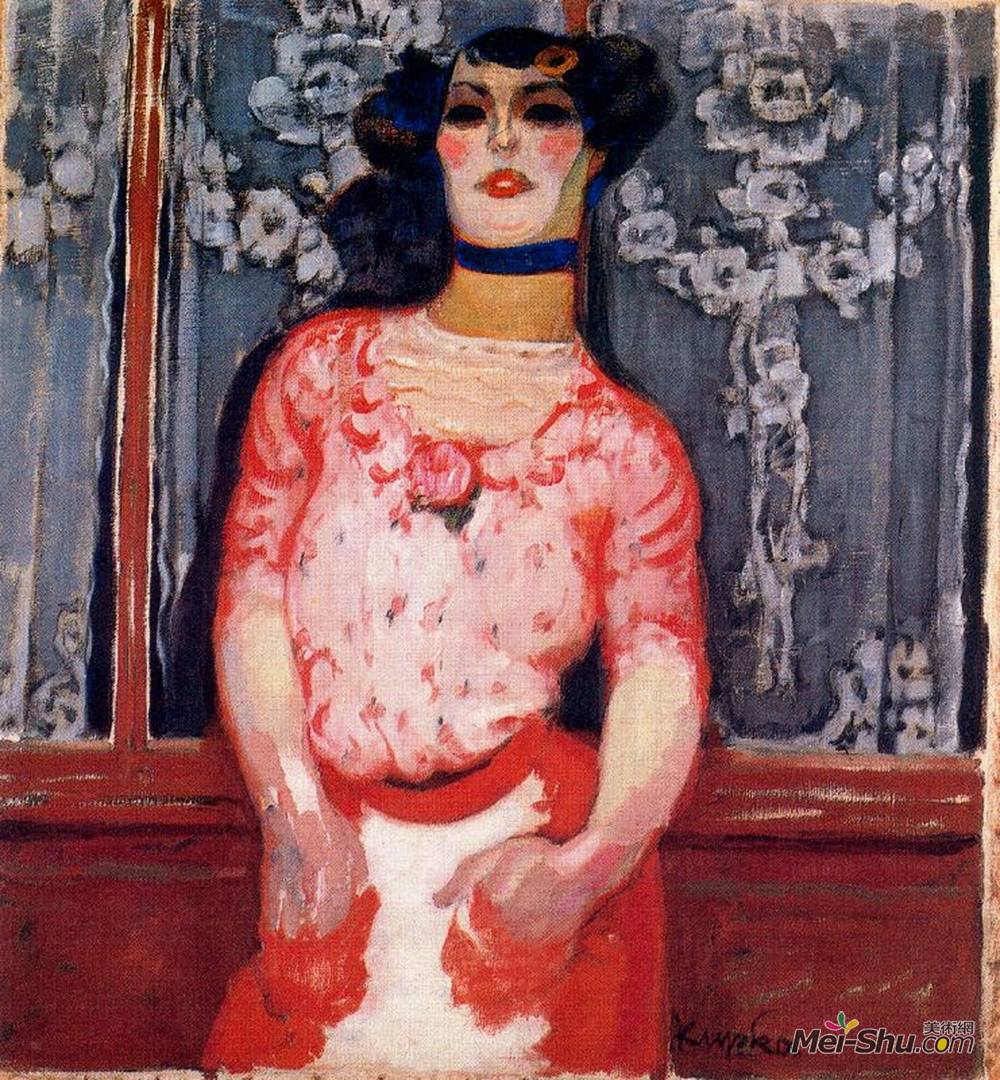 弗朗齐歇克·库普卡(Frantisek Kupka)高清作品《加勒比女孩》