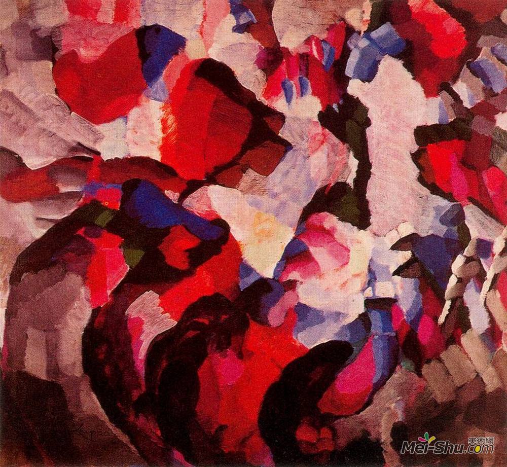弗朗齐歇克·库普卡(Frantisek Kupka)高清作品《创造》