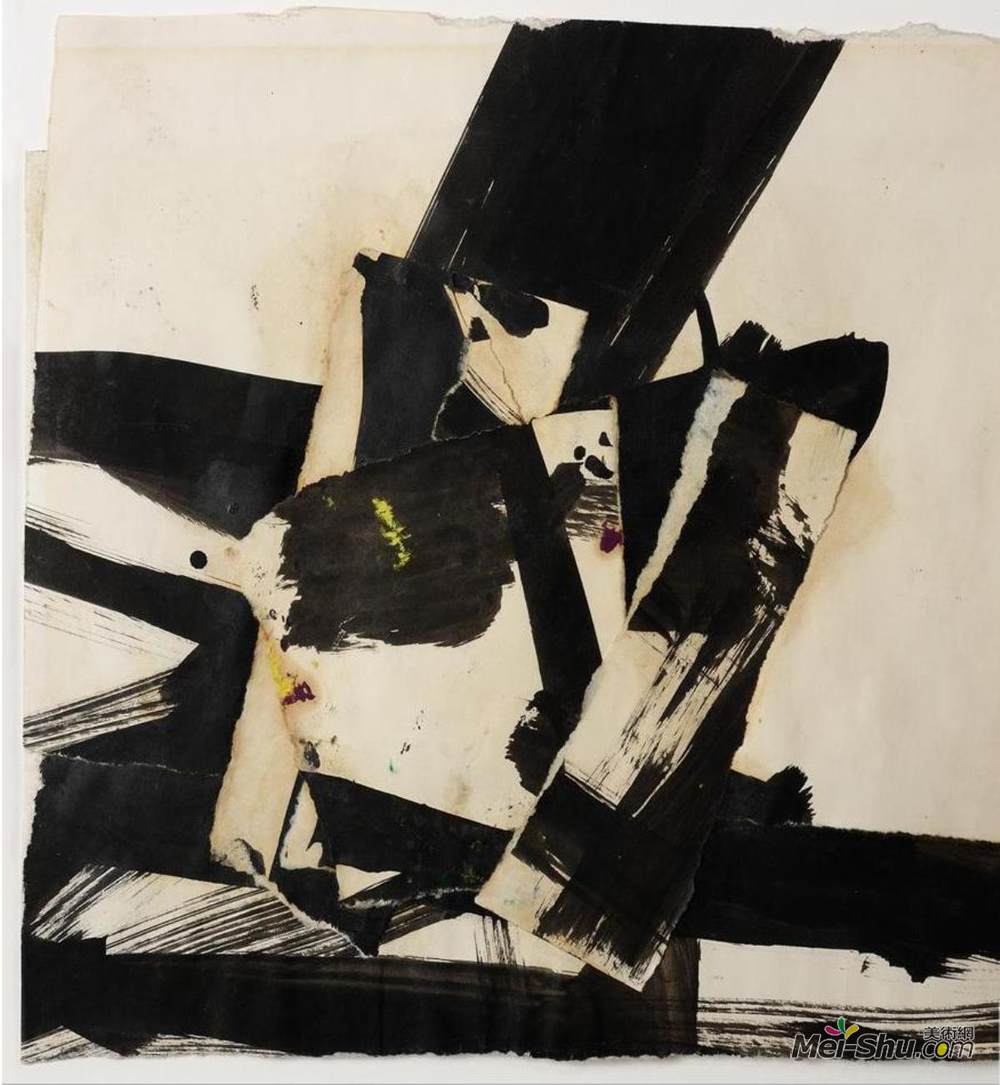 《黑色与白色》弗兰茨·克莱恩(franz kline)高清作品