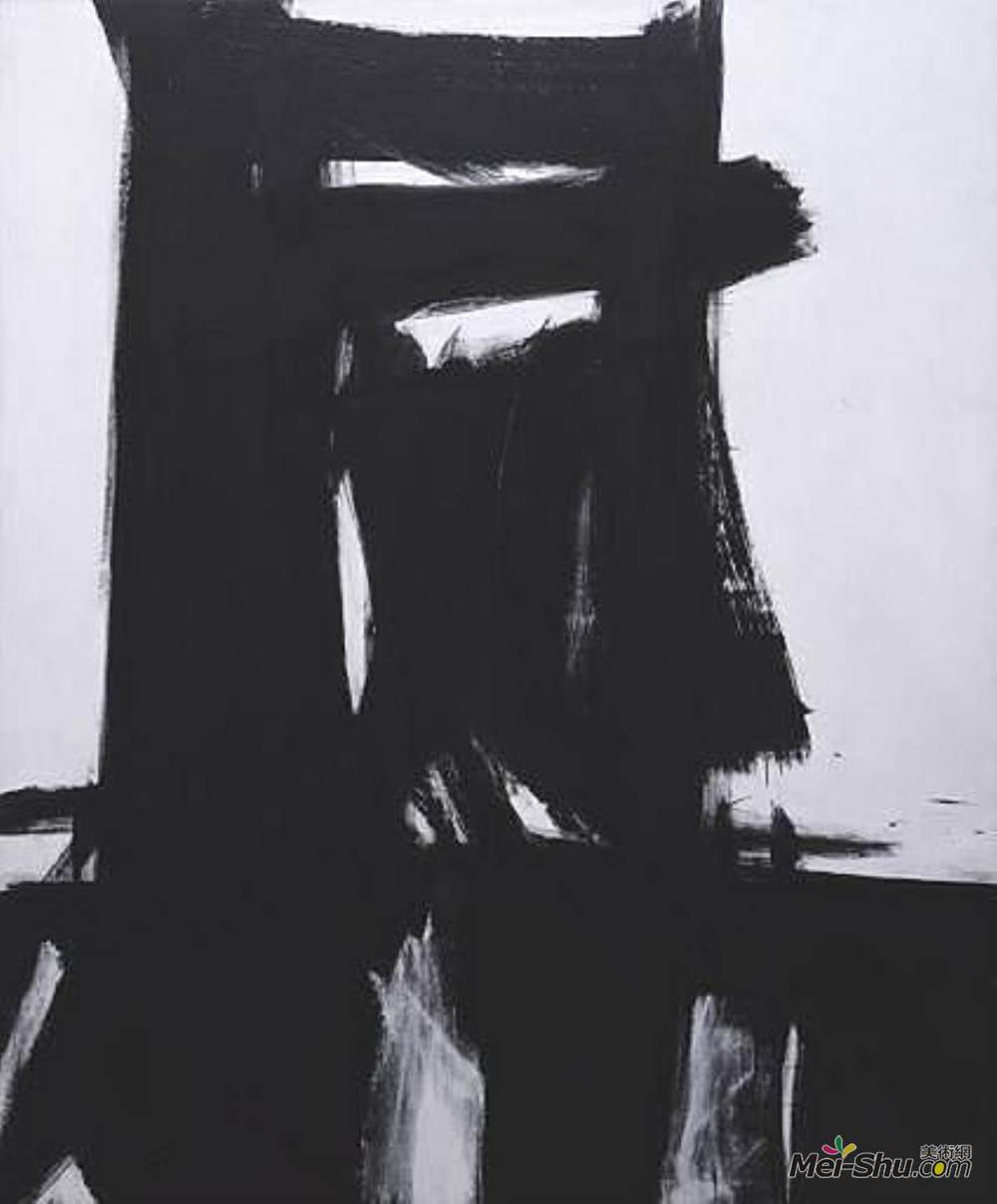 弗兰茨·克莱恩(Franz Kline)高清作品《梅龙》