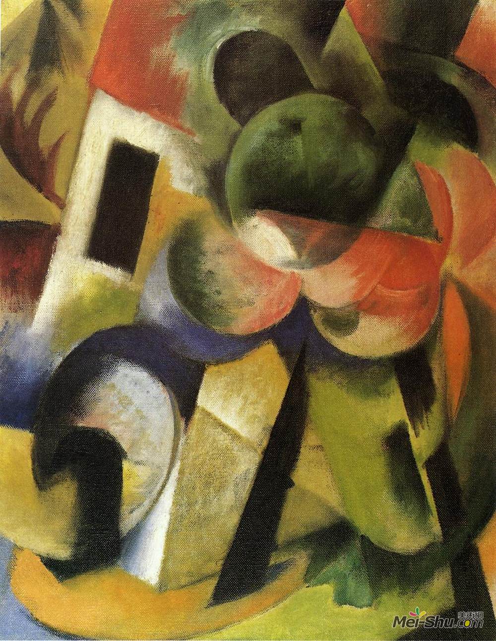 弗朗茨·马克(Franz Marc)高清作品《小作文二》