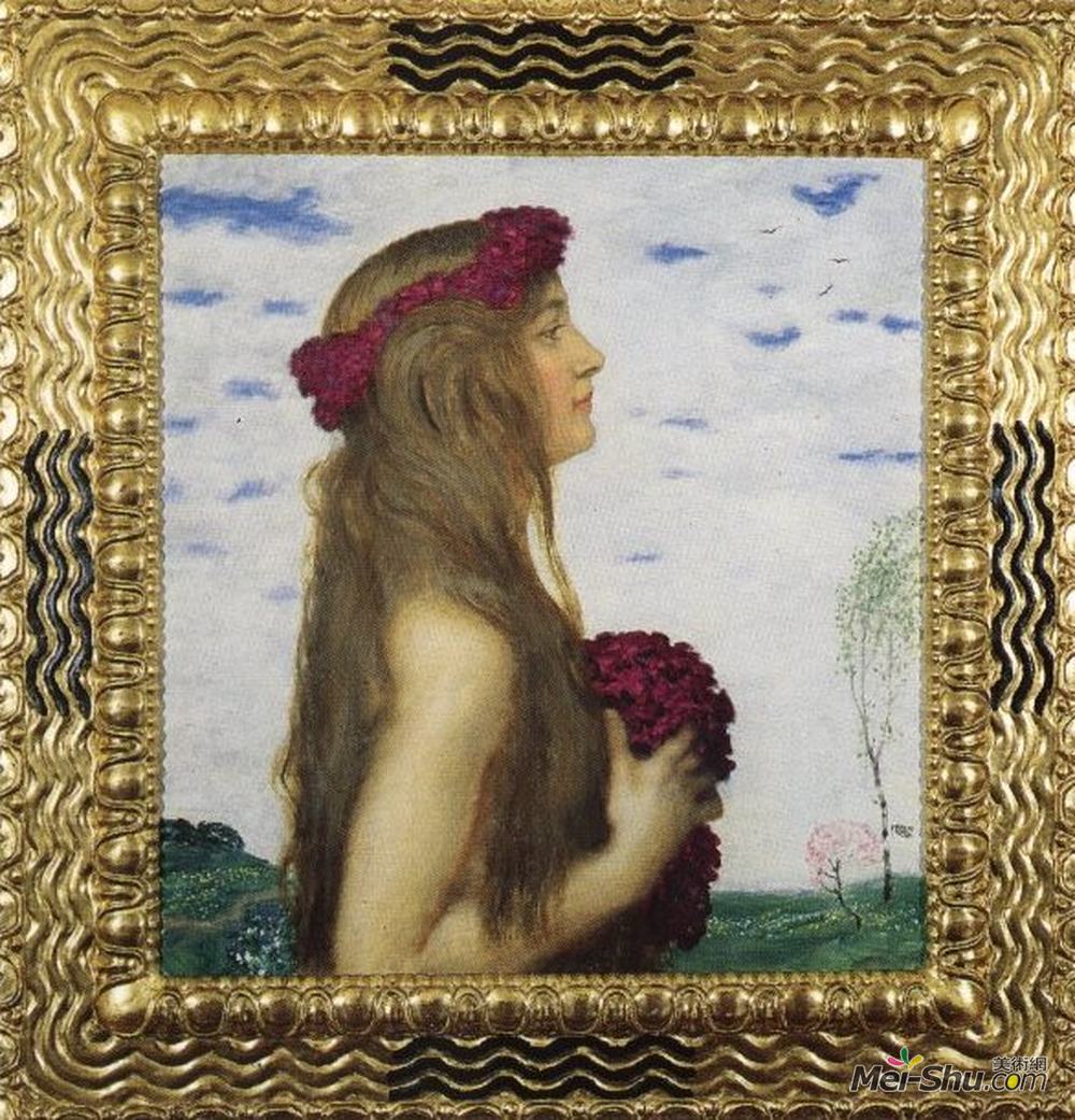 弗朗兹·斯托克(Franz Stuck)高清作品《春天》