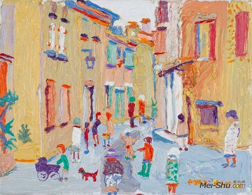弗雷德·耶茨(Fred Yates)高清作品《My Very Own Street, Sablet》