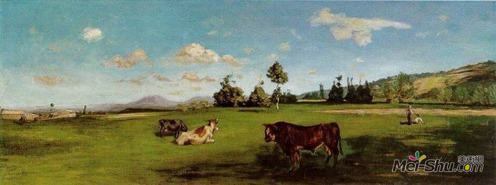弗雷德里克·巴齐耶(Frederic Bazille)高清作品《圣味》