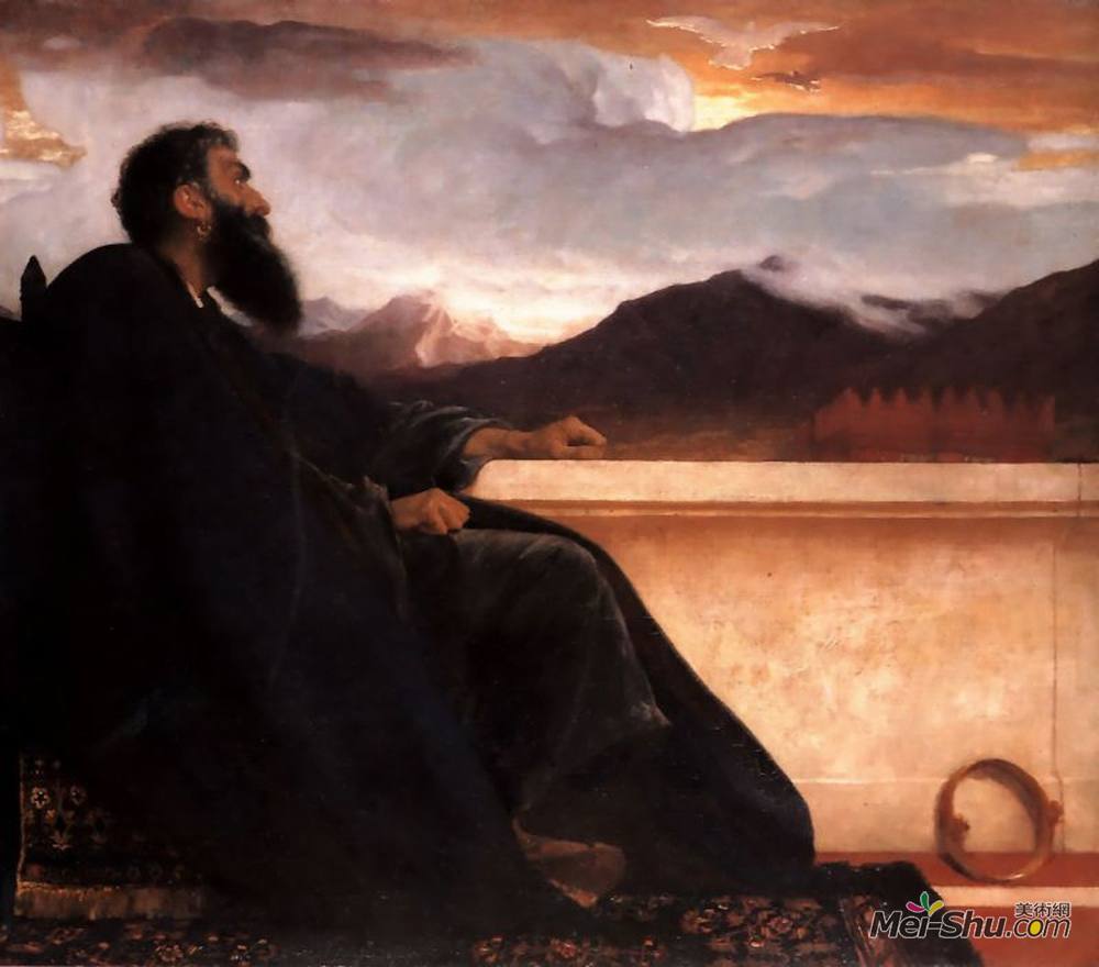 洛尔德·弗雷德里克·莱顿(Frederic Leighton)高清作品《戴维》