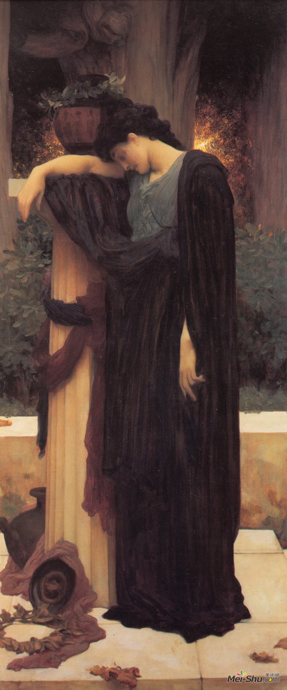 洛尔德·弗雷德里克·莱顿(Frederic Leighton)高清作品《催泪剂》