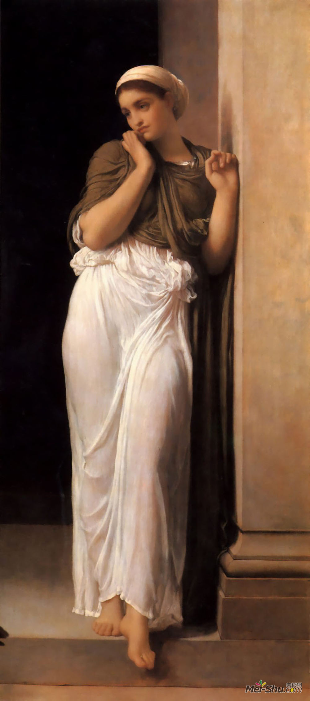 洛尔德·弗雷德里克·莱顿(Frederic Leighton)高清作品《瑙西卡》