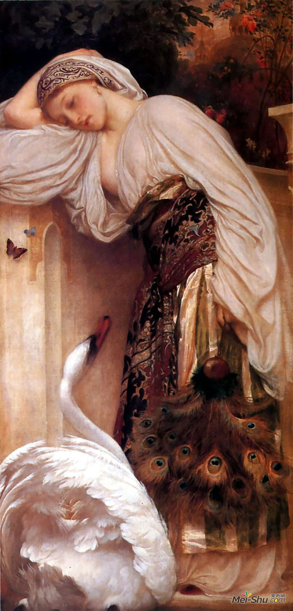 洛尔德·弗雷德里克·莱顿(Frederic Leighton)高清作品《象牙》