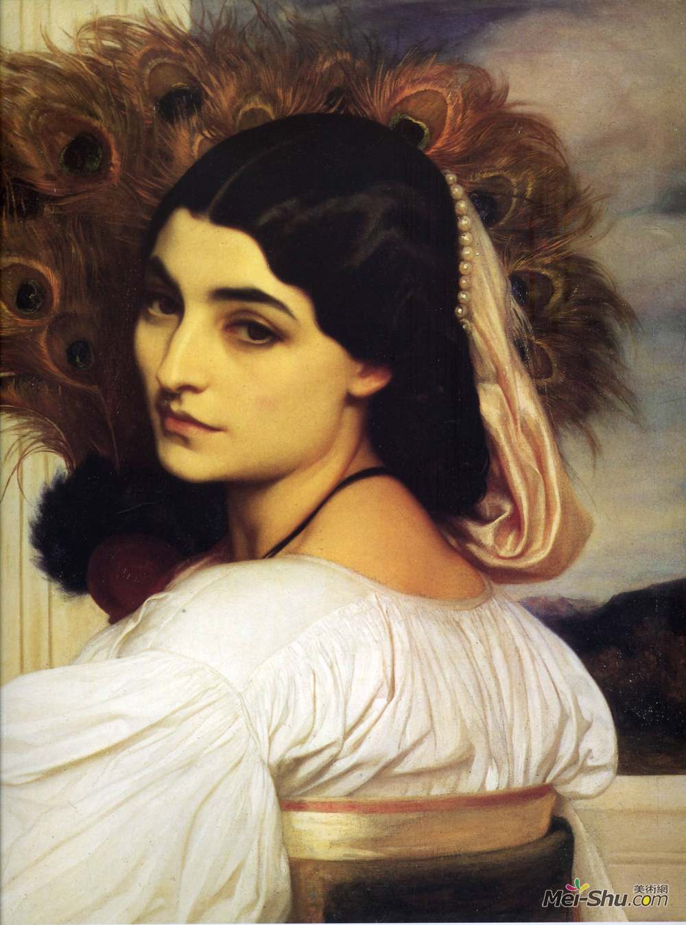 洛尔德·弗雷德里克·莱顿(Frederic Leighton)高清作品《帕法尼葵》