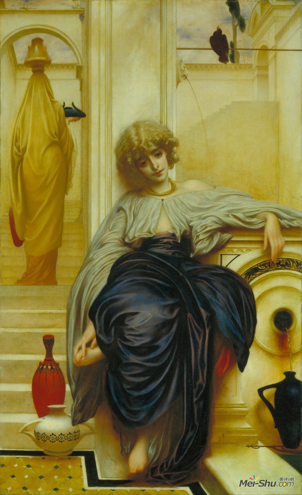 洛尔德·弗雷德里克·莱顿(Frederic Leighton)高清作品《无词歌》