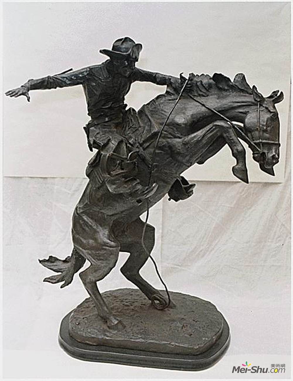 费雷德里克·雷明顿(Frederic Remington)高清作品《支气管巴斯特》
