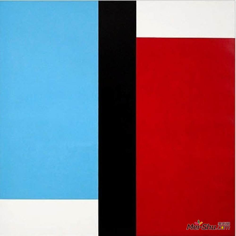 弗雷德里克·哈默斯利(Frederick Hammersley)高清作品《亚当和夏娃（2 #）》