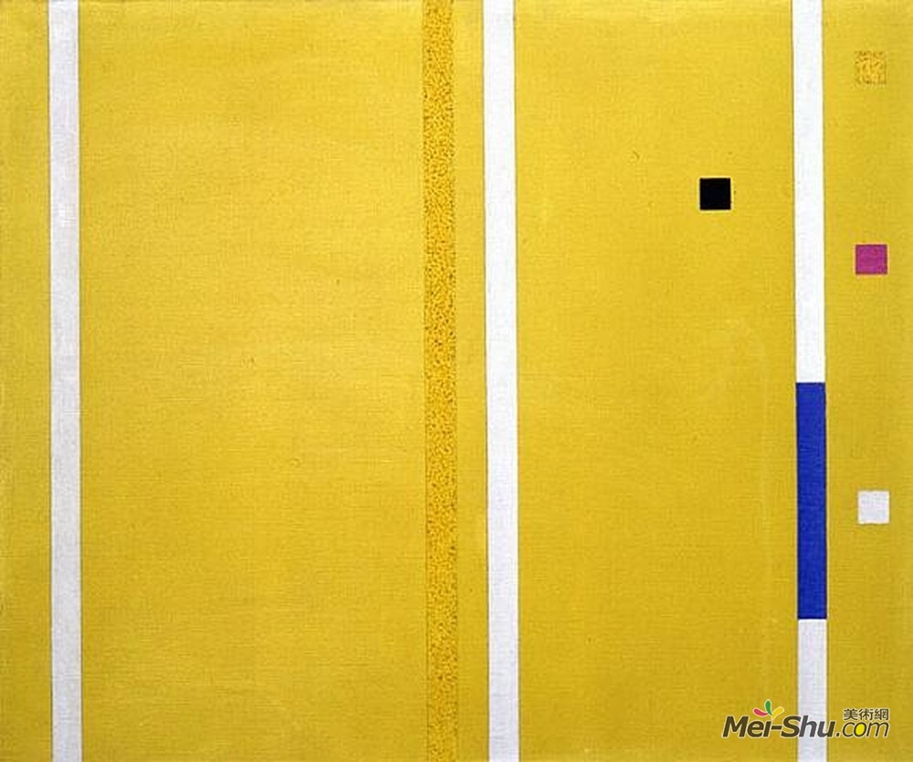 弗里德里希-沃德姆伯格-吉尔德沃特(Friedrich Vordemberge-Gildewart)高清作品《第194号作文》