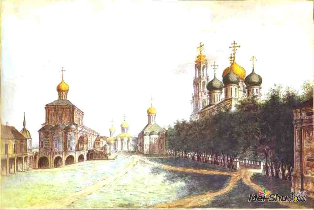 《三位一体修道院和圣塞尔吉乌斯》费奥多尔·阿列克谢耶夫(fyodor