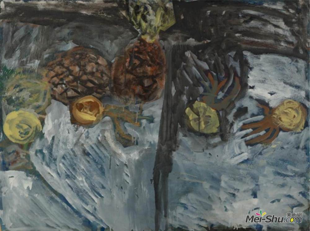 甘迪·布罗迪(Gandy Brodie)高清作品《洋葱和菠萝》